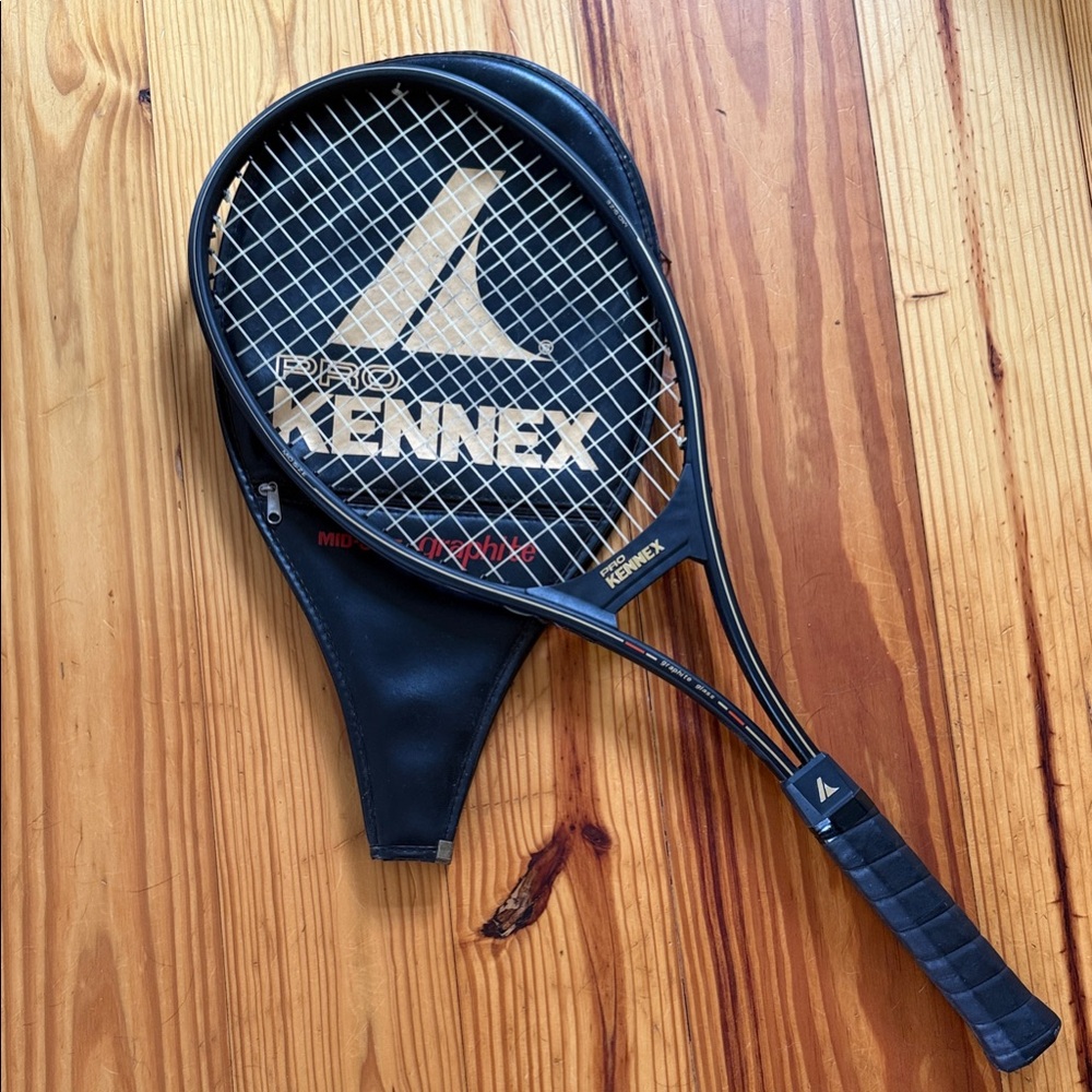 VINTAGE Pro Kennex Tennis Racket with Cover